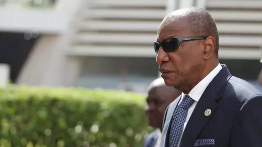 Guinea's President Alpha Conde attends the opening of the 54th Ordinary Session of the ECOWAS Authority of Heads of State and Government, in Abuja, Nigeria December 22, 2018.