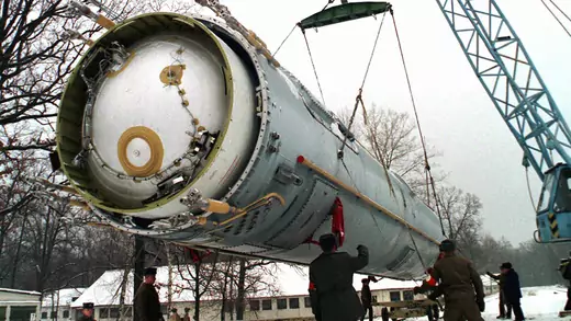 A Ukrainian nuclear missile set to be destroyed
