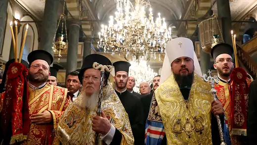 Leaders of the Ukrainian Orthodox Church