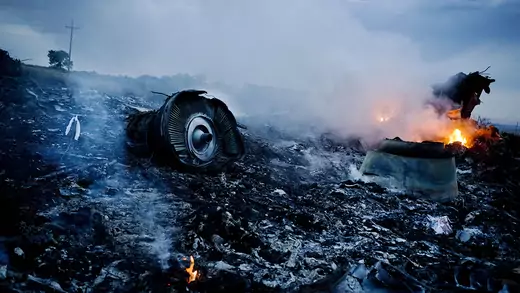 Debris from flight MH17