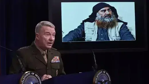 A Pentagon press briefing on the raid against Abu Bakr al-Baghdadi.