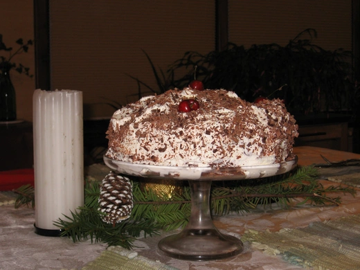 black forest cake