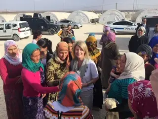 Ambassador Stott Despoja on mission. 