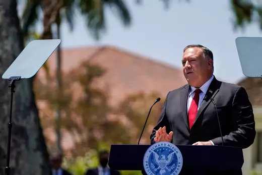 Secretary of State Mike Pompeo Delivers a Speech on China at the Nixon Library