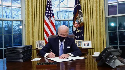 Biden s First Foreign Policy Move Reentering International