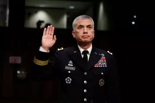 Lieutenant General Paul Nakasone, head of the National Security Agency and US Cyber Command.