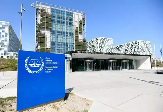The International Criminal Court, located in The Hague, Netherlands.