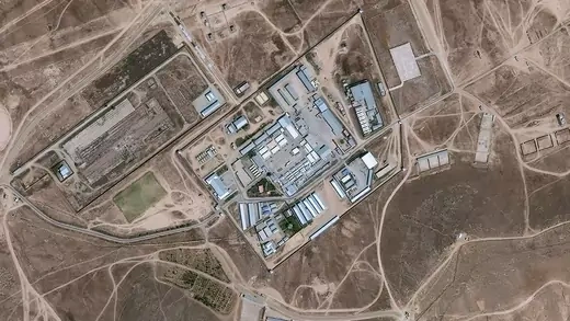 Satellite imagery shows the “Salt Pit,” a clandestine CIA black site near Kabul, Afghanistan. 