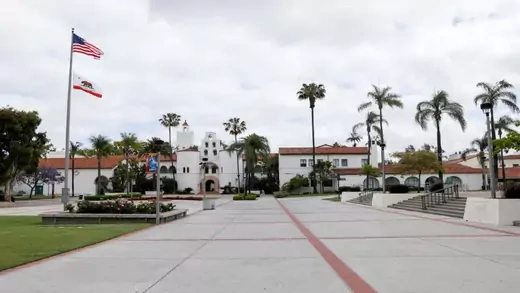 San Diego State University campus.