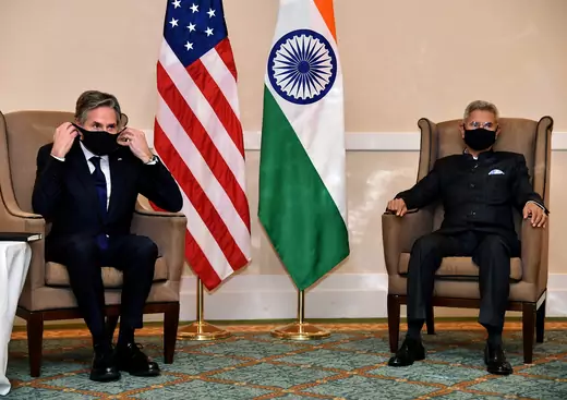 U.S. Secretary of State Blinken meets with India's Foreign Minister Jaishankar in Rome