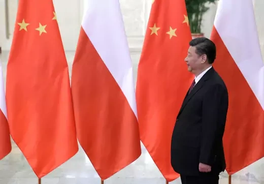 China's President Xi Jinping waits to meet Poland's Prime Minister Beata Szydlo (not pictured) ahead of the upcoming Belt and Road Forum at the Great Hall of the People, in Beijing, China, on May 12, 2017.