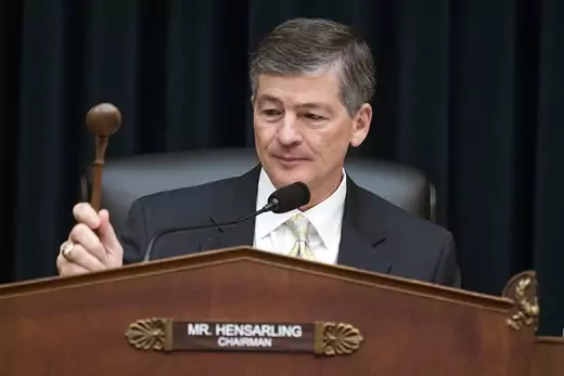 House Financial Services Committee Chairman Jeb Hensarling, the champion of the Dodd-Frank repeal effort.