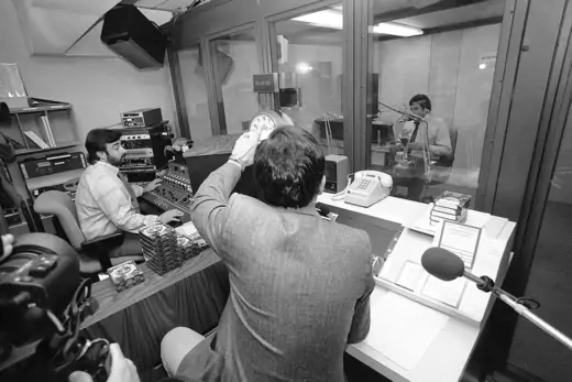 Radio Marti begins broadcasting from its studios in Washington, DC.
