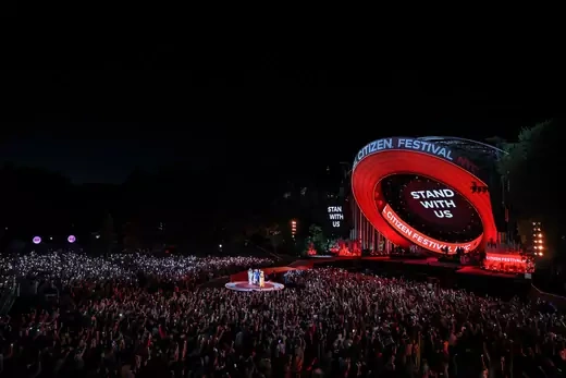 Image of Crowd at Global Citizen Festival