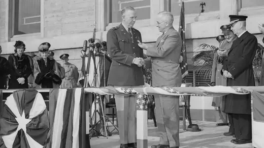 Harry Truman and George C. Marshall