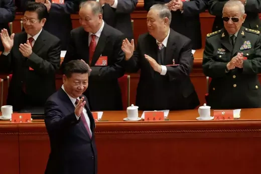 Chinese President Xi Jinping arrives for the opening of the 19th National Congress of the Communist Party of China at the Great Hall of the People in Beijing
