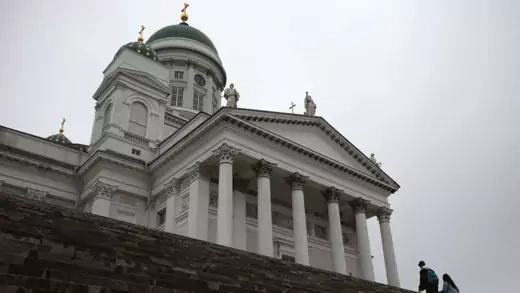 Helsinki Cathedral in Helsinki, Finland