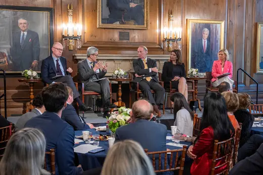 Michael Fullilove, Chen Dongxiao, Richard Haass, Leslie Vinjamuri, and Margaret Hoover discuss international cooperation.