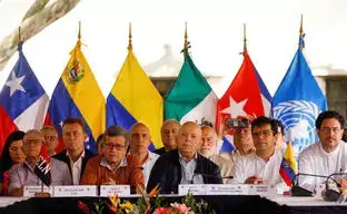 Photo of Colombian Government and ELN Negotiators 