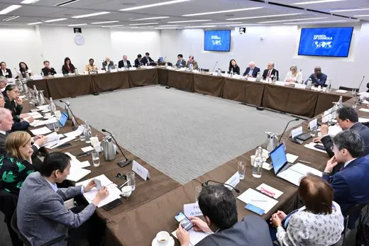 Participants at the CoC thirteenth annual conference in Washington, DC, on May 21, 2024. Kaveh Sardari