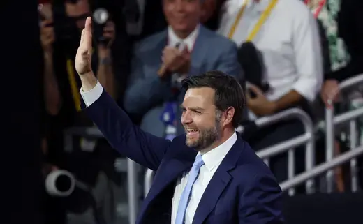 JD Vance at the Republican National Convention 