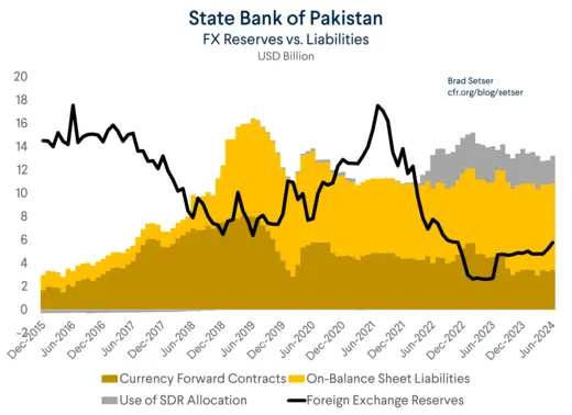 Pakistan FX and Liabilities