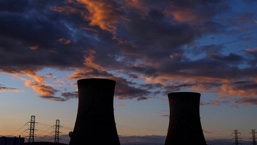 Three Mile Island nuclear plant.