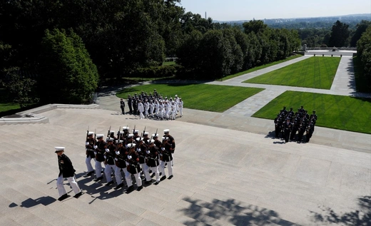 U.S. Honor Guard at Arlington National Cemetary