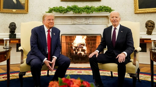 President-elect Trump meets President Biden at the White House 