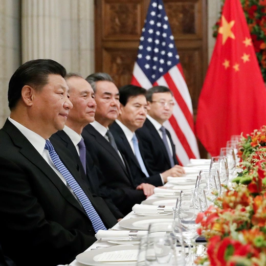 Trump, Bolton, and Xi at G20