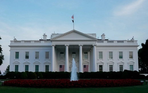 White House Front View 