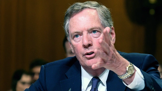 U.S. Trade Representative Robert Lighthizer testifies before Senate Appropriations Commerce, Justice, Science, and Related Agencies Subcommittee hearing in Washington DC, U.S.