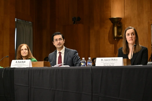 Rush Doshi testifies to the Senate Foreign Relations Committee on November 20, 2025.