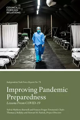 Improving Pandemic Preparedness report cover