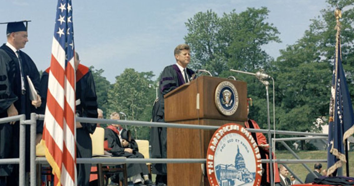 Twe Remembers Jfk S Strategy Of Peace Speech Council On Foreign Relations