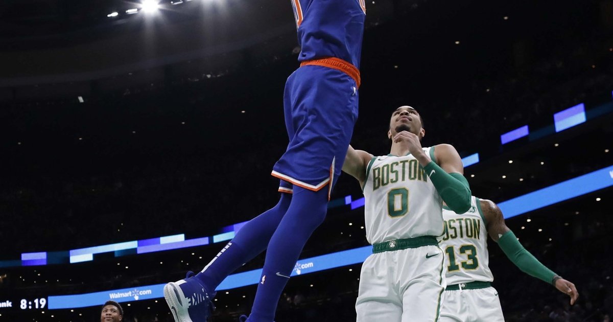 Jayson Tatum Pulled Up To The TD Garden In A Michael Jordan