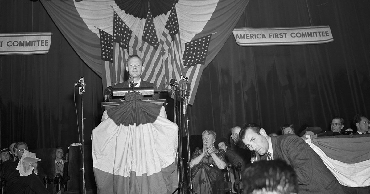 TWE Remembers: Charles Lindbergh’s Des Moines Speech | Council on ...