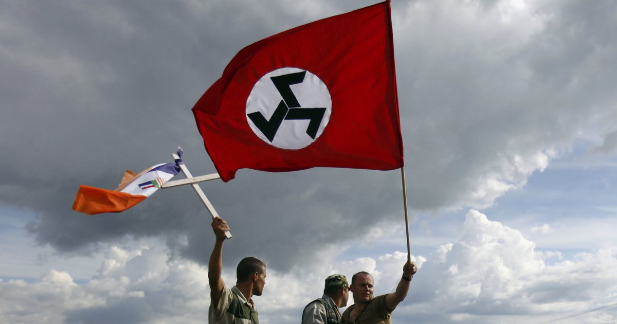 White supremacist flags in South Africa