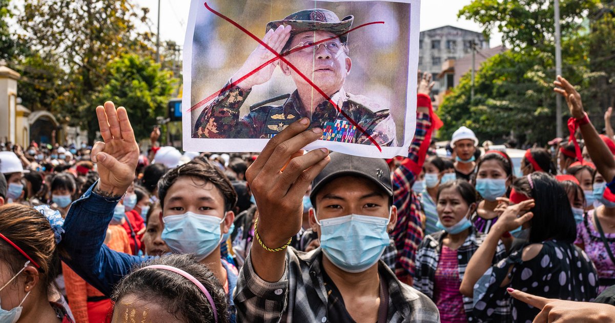 Myanmar civil struggle