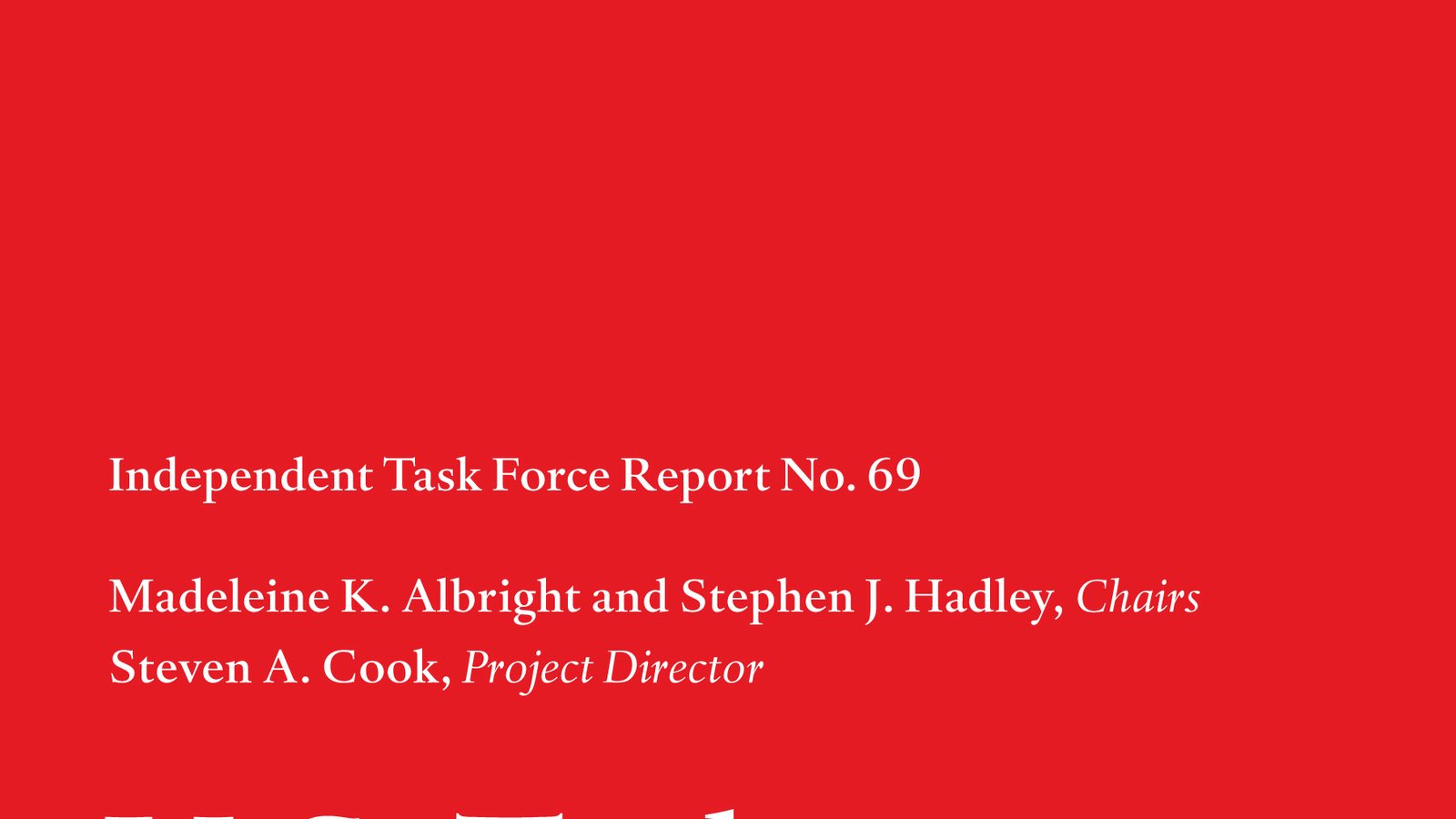 U.S.Turkey Relations Council on Foreign Relations