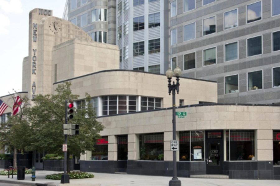 The United States International Development Finance Corporation Headquarters , 1100 New York Ave., NW., Washington, D.C. Library of Congress