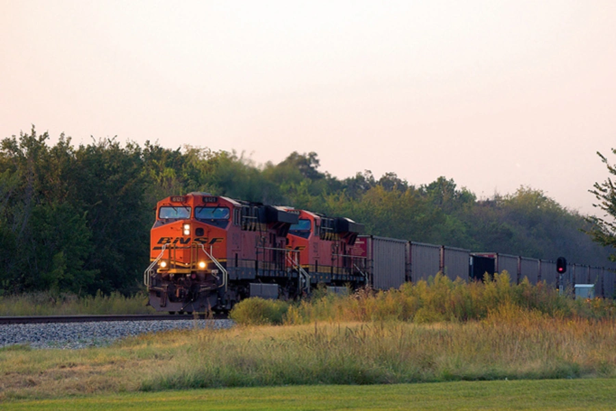 A BNSF train. (Doug Wertman/Courtesy Flickr)