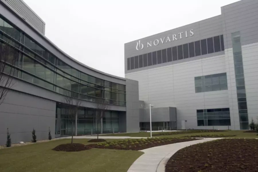 The Novartis flu cell culture and adjuvant manufacturing facility in Holly Springs, North Carolina (Jason Arthurs/Courtesy Reuters).