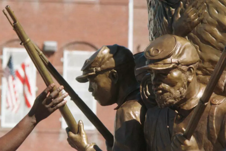 The African American Civil War Memorial in Washington, DC. (Courtesy Reuters)