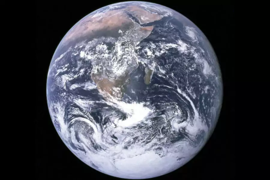 An undated image of the earth as viewed from space (NASA/Courtesy Reuters).