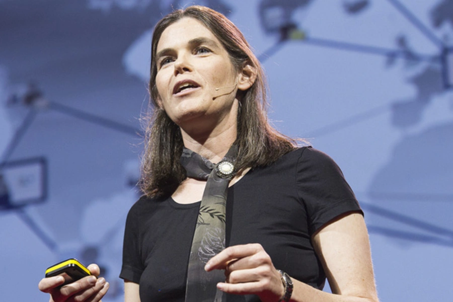 Coursera co-founder Daphne Koller speaks at TED Global in Edinburgh on June 26, 2012 (TEDConference/flickr).