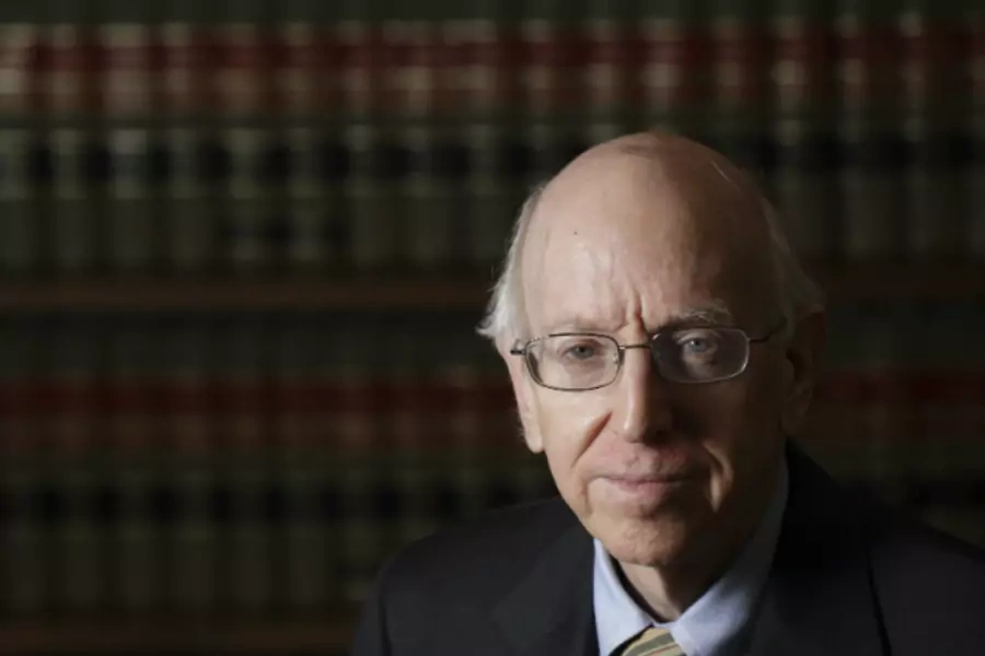 Federal Judge Richard Posner poses in his Chambers in Chicago on July 2, 2012 (John Gress/Courtesy Reuters).