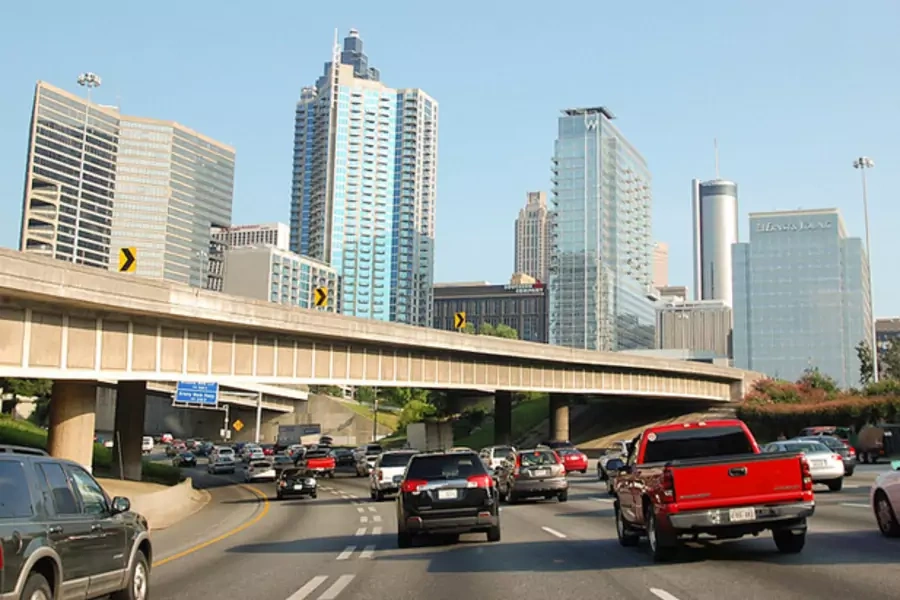A highway in Atlanta (klaasjanb/flickr).
