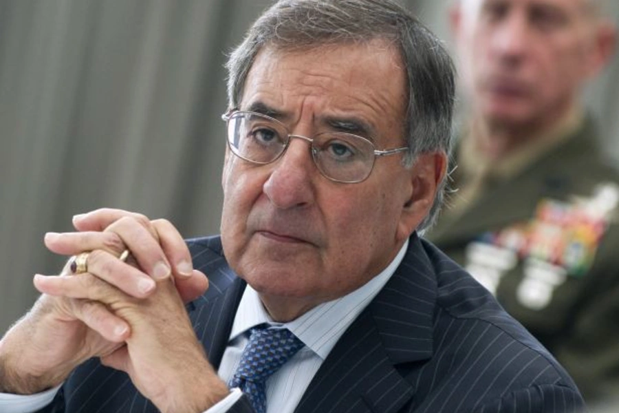 U.S. Defense Secretary Leon Panetta on November 14, 2011 (Saul Loeb/Courtesy Reuters).