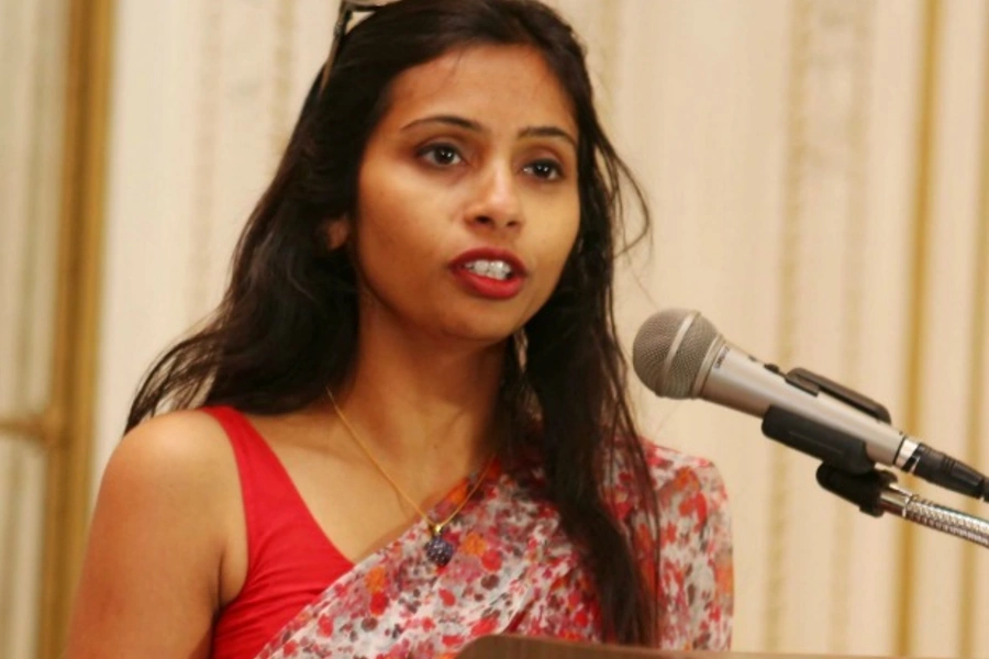 India's Deputy Consul General in New York, Devyani Khobragade, attends a Rutgers University event at India's Consulate General in New York on June 19, 2013. (Mohammed Jaffer/Courtesy Reuters)